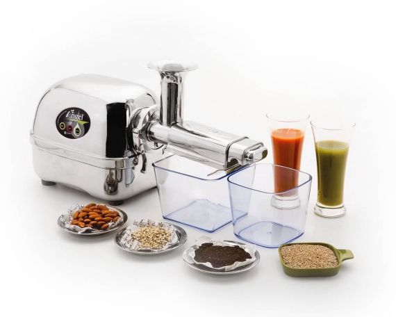 Angel Juicer: Dvouhřídelový odšťavňovač pro maximální výtěžnost Zdravé šťávy bez kompromisů: Odšťavňovač Angel Juicer