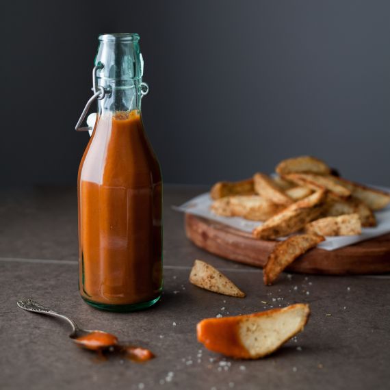 Recept na domácí kečup Domácí kečup z kuchyňského robotu Ankarsrum