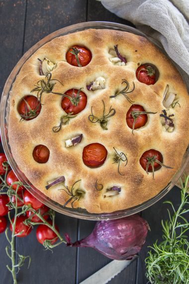 Recept na italskou focacciu Jak udělat italský chléb Focaccia