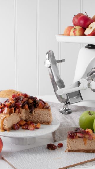 Recept na tvarohový koláč s robotem Ankarsrum Kuchyňský robot Ankarsrum pro přípravu sladkých buchet a koláčů