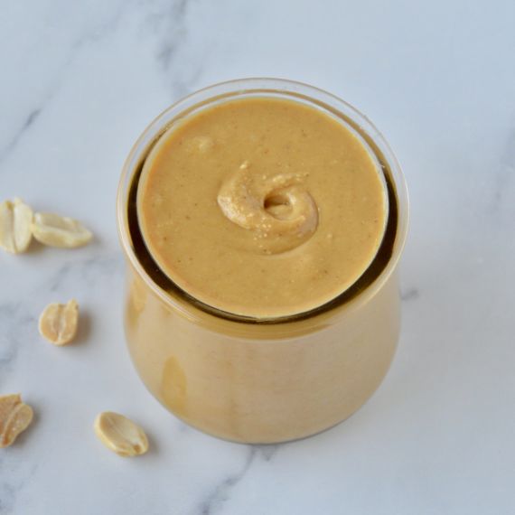 Arašídové máslo z mixéru Vitamix Ořechové máslo, arašídová pomazánka