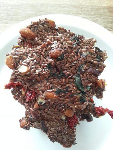 Řecké krekry z infračervené sušičky Yden Řecké krekry z lněného semínka recept