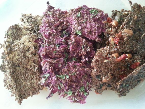 Lněné krekry (znáte z pořadu Rady ptáka Loskutáka):