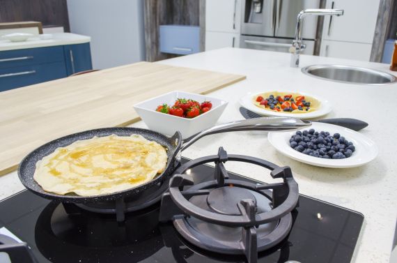 Vaření zdravých pokrmů bez tuku Nepřilnavé nádobí Neverstick2