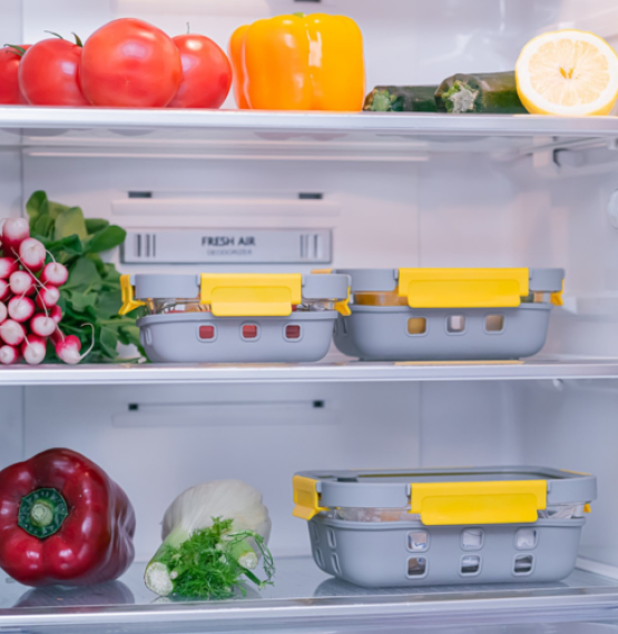 Skleněné boxy na potraviny Skleněné boxy na potraviny