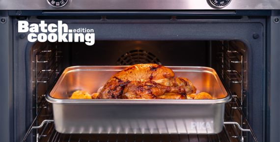 Nerezové boxy PIKA vhodné i do trouby Nerezové boxy i pro velké porce jídel