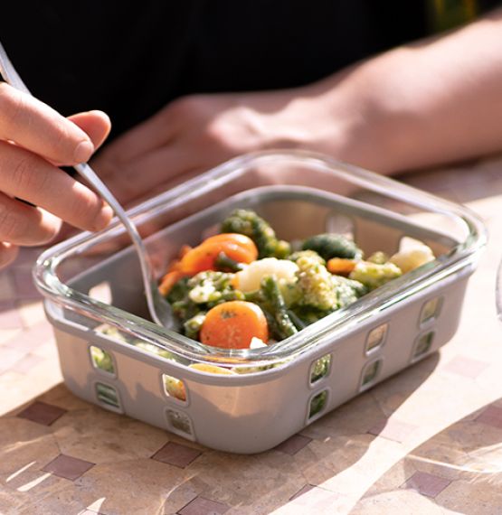 Skleněné boxy na potraviny Skleněné boxy na potraviny