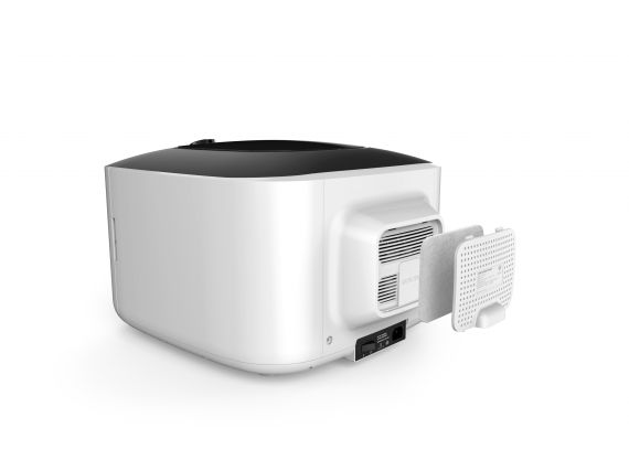 Reflexní plocha sušičky Yden na zadní straně dvířek